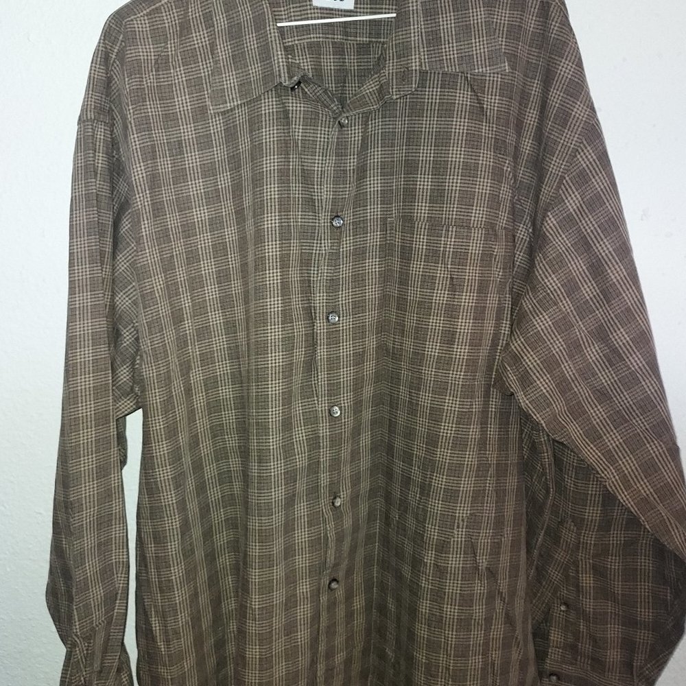 IZOD button down long sleeve shirt XXL